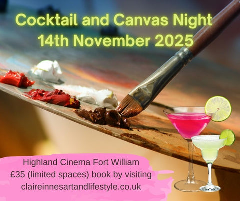 Cocktail and Canvas 14th November Highland Cinema