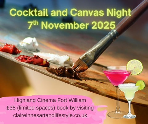 Cocktail and Canvas Highland cinema 7th November 2025