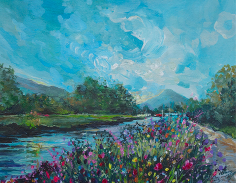 Wildflowers, Caledonian Canal