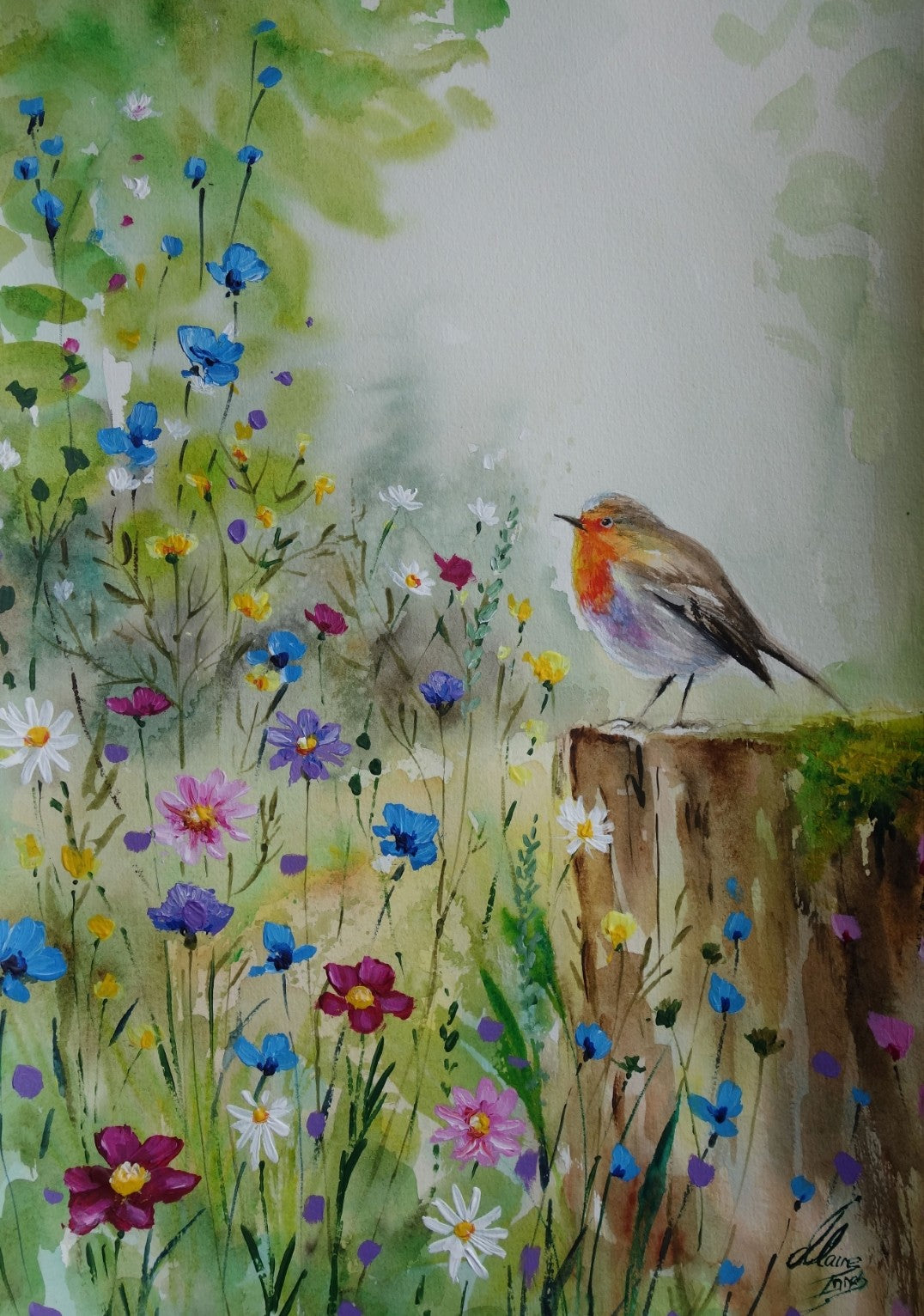 Magical Forest Original Painting