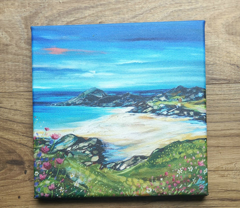 Rhu Beach , Arisaig Mini Canvas