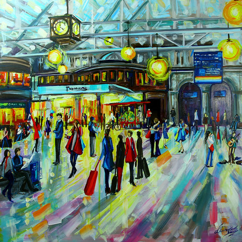 Glasgow Central - Signed Print