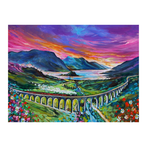 Glenfinnan Viaduct April - Signed Prints