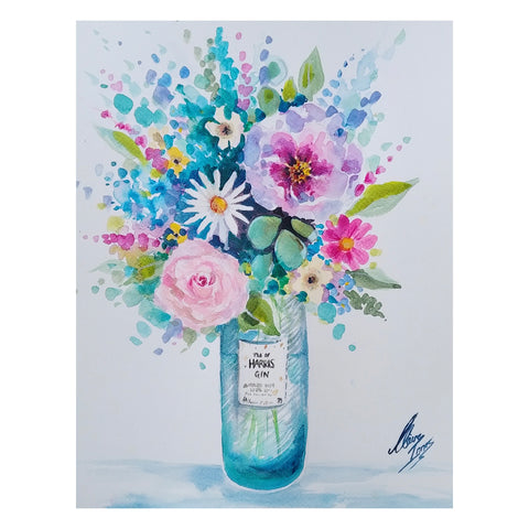 Harris Gin Blooms - Signed Print