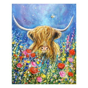 Highland Cow Banavies- Signed Print