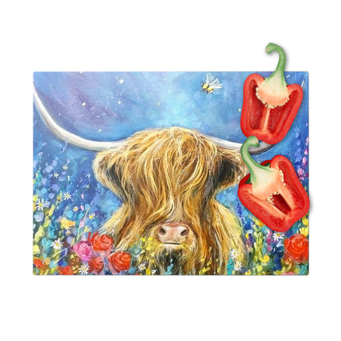 Highland Cow Banavie - Chopping Board
