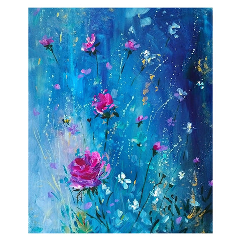 Midnight Roses - Signed Print