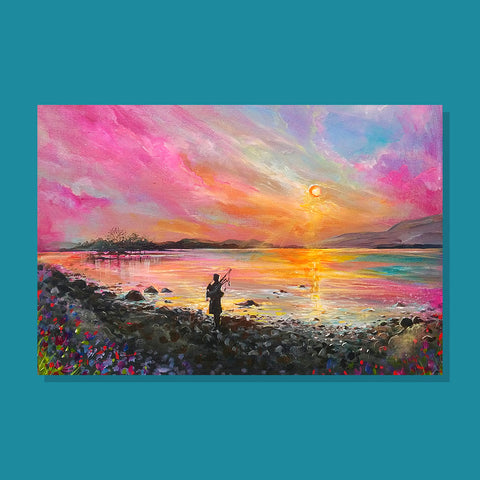 Piper Loch Lomond - Canvas